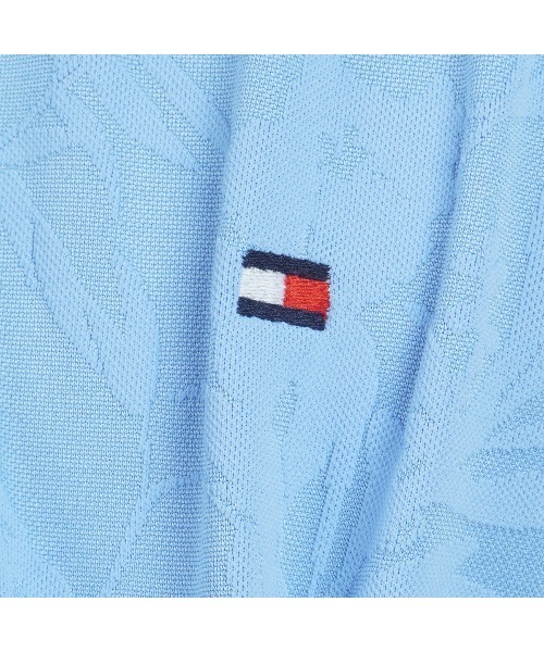 TOMMY HILFIGER GOLF（トミー ヒルフィガー ゴルフ）の「ﾘｰﾌｼﾞｬｶﾞｰﾄﾞ 半袖ﾎﾟﾛｼｬﾂ（ポロシャツ・メンズ・ホワイト/グリーン/ネイビー/ライトブルー・L/M/LL/3L）」の15枚目の写真