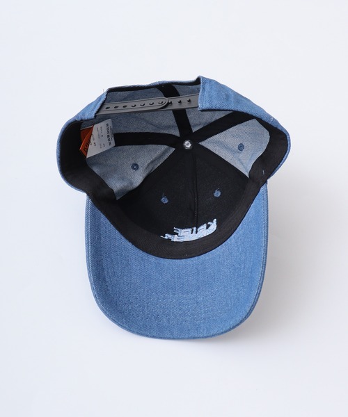 KRIFF MAYER(クリフメイヤー)の「KRIFF MAYER デニム キャップ CAP 男女兼用(キャップ・メンズ・ネイビー/ブルー/サックスブルー・FREE)」の13枚目の写真