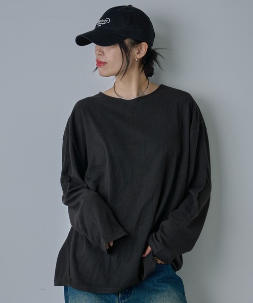 ミニカノコラウンドヘム長袖T（Tシャツ/カットソー）｜COLONY 2139（コロニートゥーワンスリーナイン）