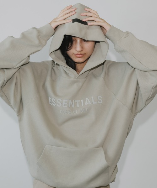 FOG ESSENTIALS エンセンシャルズ ベージュ セール】FOG ESSENTIALS/エッセンシャルズ FRONT LOGO RAGLAN