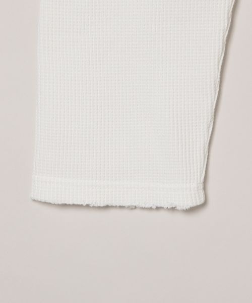 JEANASIS（ジーナシス）の「TCワッフル2WAYプルオーバー/319717（Tシャツ/カットソー・レディース・ホワイト/ブラック/グレー・FREE）」の7枚目の写真