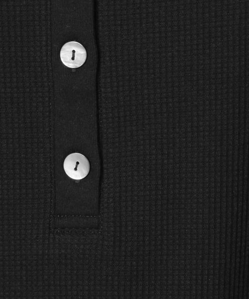 JEANASIS（ジーナシス）の「TCワッフル2WAYプルオーバー/319717（Tシャツ/カットソー・レディース・ホワイト/ブラック/グレー・FREE）」の12枚目の写真