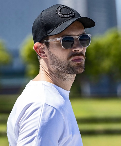 1PIU1UGUALE3 RELAX (ウノピゥウノウグァーレトレ リラックス)の「1PIU1UGUALE3 RELAX(ウノピゥウノウグァーレトレ リラックス)モノトーン サークルロゴキャップ(キャップ・メンズ・ブラック/ホワイト・ONE SIZE)」の13枚目の写真