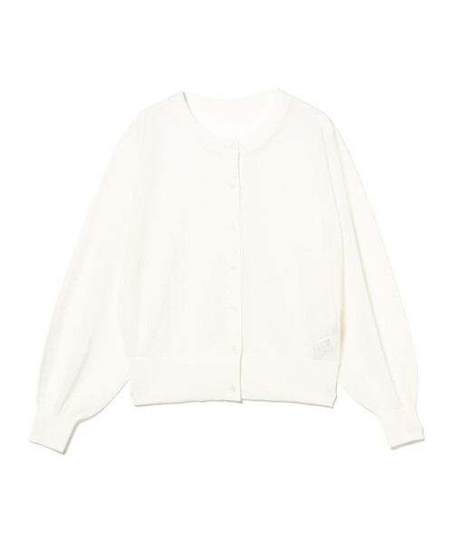 B:MING by BEAMS（ビーミングバイビームス）の「シアー ニット カーディガン 25SS（カーディガン/ボレロ・レディース・グリーン/ネイビー/ホワイト系その他5・ONE SIZE）」の4枚目の写真