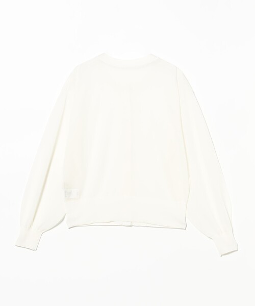 B:MING by BEAMS（ビーミングバイビームス）の「シアー ニット カーディガン 25SS（カーディガン/ボレロ・レディース・グリーン/ネイビー/ホワイト系その他5・ONE SIZE）」の5枚目の写真