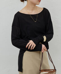 GALLARDAGALANTE（ガリャルダガランテ）の「【La nature linge】オーバーシアーロンT（Tシャツ/カットソー）」