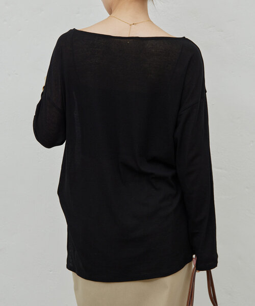 La nature linge】オーバーシアーロンT（Tシャツ/カットソー