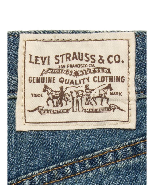 Levi's(リーバイス)の「Levi's/リーバイス HIGH BAGGY ショートジーンズ ミディアムインディゴ(デニムパンツ・レディース・インディゴブルー・28inch/27inch/26inch/25inch/24inch/23inch)」の10枚目の写真