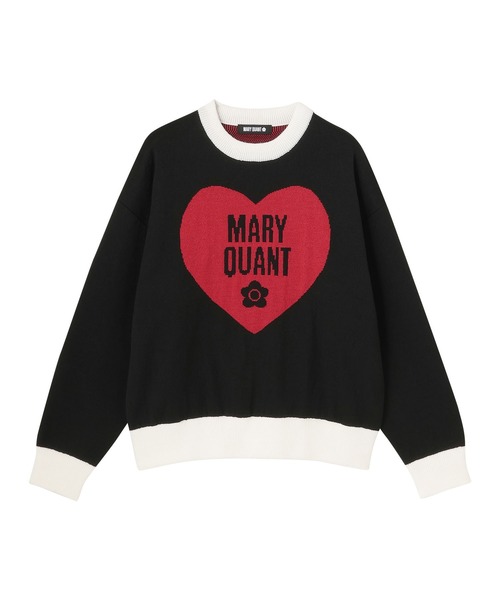 マリークヮントロゴラインニット プルオーバー LILY BROWN×MARY QUANT】ニットプルオーバー(ニット)｜トップス