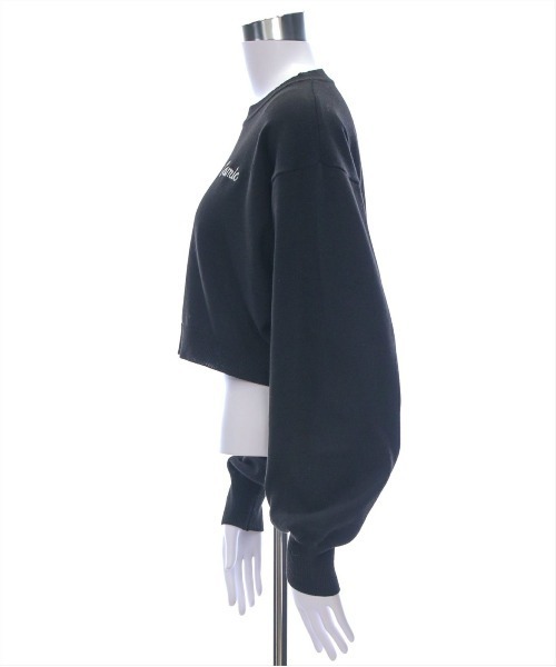 clear（クリア）の「ワンポイント刺繍ショート丈ニットトップス［大人 カジュアル スタイルアップ］≪再入荷≫（ニット/セーター・レディース・ピンク/アイボリー/ブラック・F）」の13枚目の写真