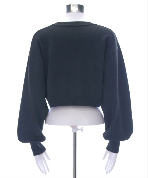 clear（クリア）の「ワンポイント刺繍ショート丈ニットトップス［大人 カジュアル スタイルアップ］≪再入荷≫（ニット/セーター・レディース・ピンク/アイボリー/ブラック・F）」の15枚目の写真