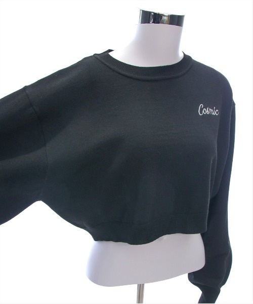 clear（クリア）の「ワンポイント刺繍ショート丈ニットトップス［大人 カジュアル スタイルアップ］≪再入荷≫（ニット/セーター・レディース・ピンク/アイボリー/ブラック・F）」の20枚目の写真