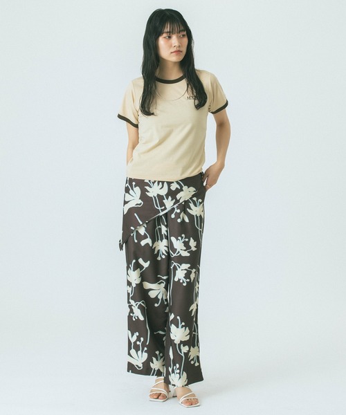 セール】FLOWER PRINT PANTS（その他パンツ）｜ROSE BUD（ローズ