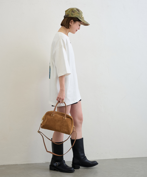 AULENTTI オウレンティ SUEDE BOSTON BAG U by SPICK&SPAN｜《WEB限定/追加》AULENTTI /オウレンティSUEDE