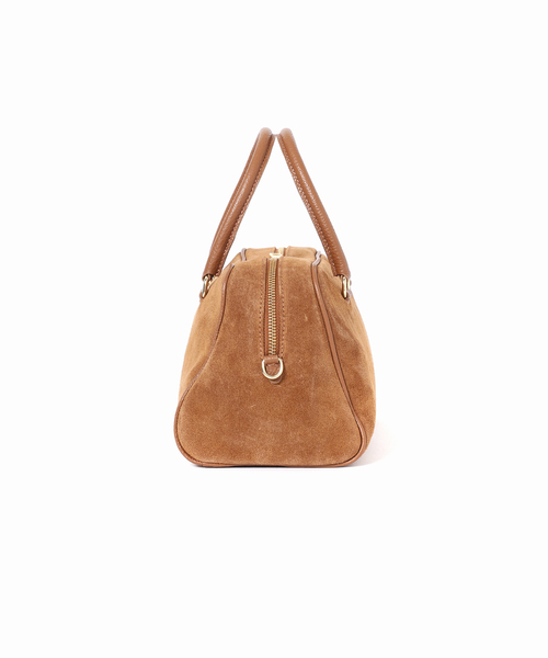 美品AULENTTI/オウレンティ SUEDE MINI BOSTON JOURNAL STANDARD｜【AULENTTI/オウレンティ】バックルツキMINI