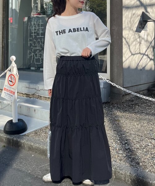 CIAOPANIC TYPY（チャオパニックティピー）の「無地花柄アソートシャーリングスカート（スカート・レディース・ブルー/ブラック/イエロー・ONE SIZE）」の16枚目の写真