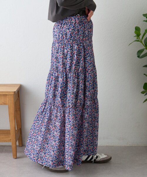 CIAOPANIC TYPY（チャオパニックティピー）の「無地花柄アソートシャーリングスカート（スカート・レディース・ブルー/ブラック/イエロー・ONE SIZE）」の21枚目の写真