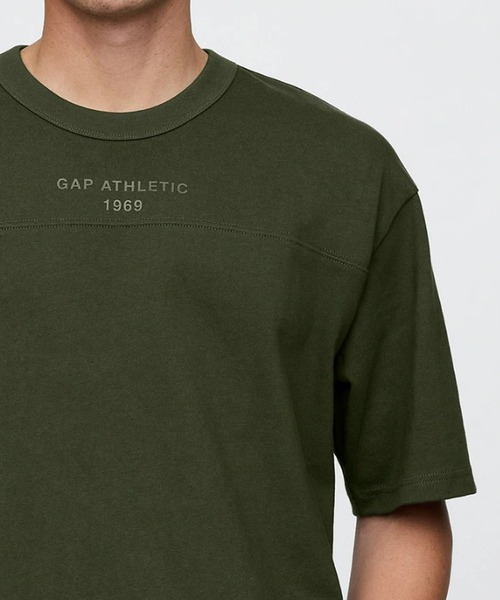 セール】オーバーサイズ ATHLETICロゴ Tシャツ（Tシャツ