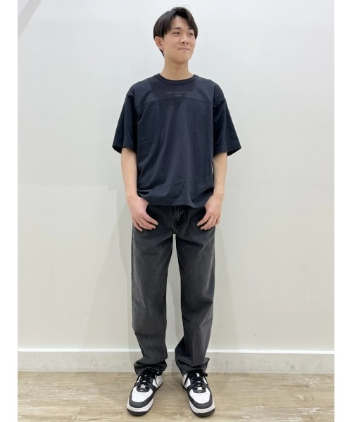 セール】オーバーサイズ ATHLETICロゴ Tシャツ（Tシャツ/カットソー