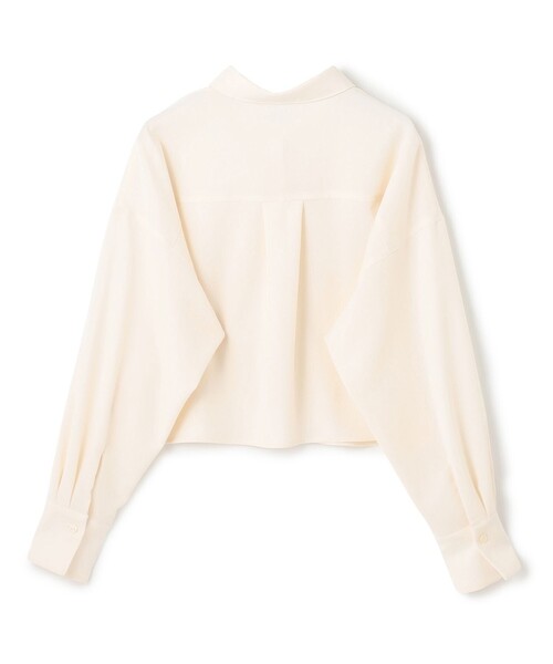 uncrave(アンクレイヴ)の「ドライタッチトロ ショートシャツ(シャツ/ブラウス・レディース・ブラック系/サックスブルー系/アイボリー系/グレー系/ライトイエロー系・2/1)」の16枚目の写真