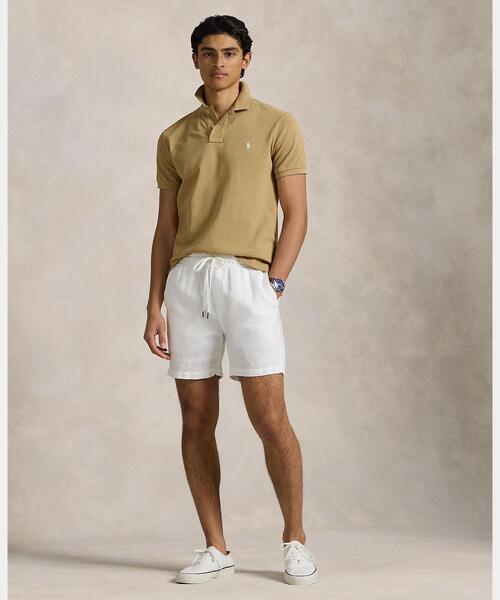 POLO RALPH LAUREN（ポロ ラルフ ローレン）の「アイコニック メッシュ ポロシャツ（ポロシャツ・メンズ・ブラウン系5・L/M/S/XL/XXL/XS）」の6枚目の写真