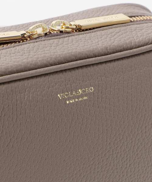 VIOLAd'ORO(ヴィオラドーロ)の「VIOLAd’ORO ADRIA V-1483(ショルダーバッグ・レディース・ベージュ系その他/ブラック・ONE)」の11枚目の写真