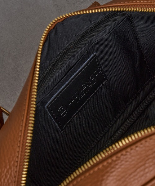 AULENTTI（オウレンティ）の「【AULENTTI】追加入荷 / 2wayレザーボストンショルダーバッグ LB-85929-DO（ショルダーバッグ・レディース・ブラック/ブラウン/グレイッシュベージュ・FREE）」の20枚目の写真