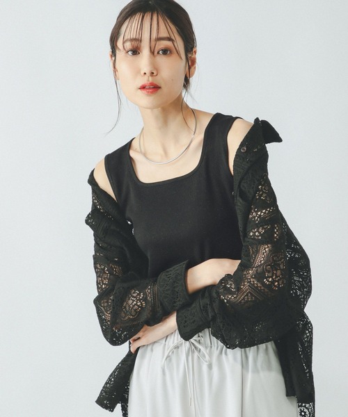 グローバルワーク トップス GLOBAL WORK（グローバルワーク）の「エアリーボイルスキッパー6