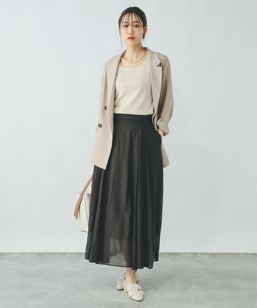 GLOBAL WORK（グローバルワーク）の「Beauteeラメタンク/287477（タンクトップ・レディース・ライトグレー/ブラック/オフホワイト/グレイッシュベージュ・XX-LARGE/X-LARGE/MEDIUM/SMALL/X-SMALL/LARGE）」の17枚目の写真