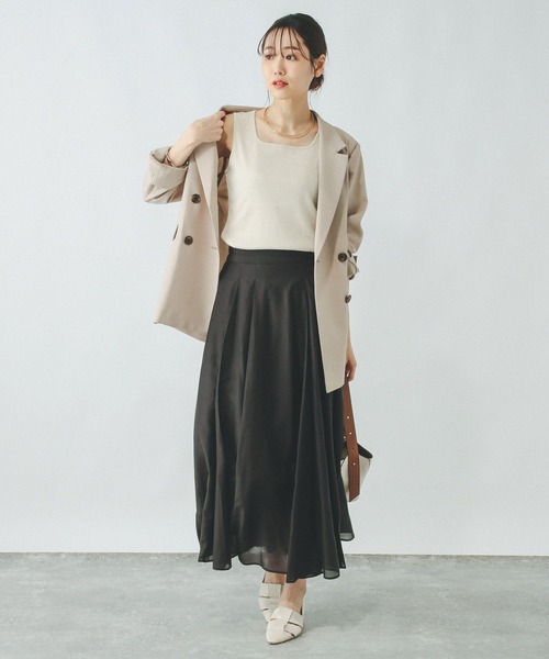 GLOBAL WORK（グローバルワーク）の「Beauteeラメタンク/287477（タンクトップ・レディース・ライトグレー/ブラック/オフホワイト/グレイッシュベージュ・XX-LARGE/X-LARGE/MEDIUM/SMALL/X-SMALL/LARGE）」の18枚目の写真