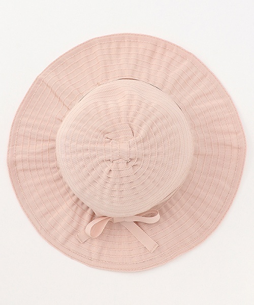 petit main（プティマイン）の「【リンク】グログランハット(キッズ)（ハット・キッズ・ライトピンク/オフホワイト/ライトグレー・52cm/54cm/50cm）」の13枚目の写真