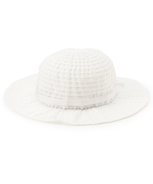 petit main（プティマイン）の「【リンク】グログランハット(キッズ)（ハット・キッズ・ライトピンク/オフホワイト/ライトグレー・52cm/54cm/50cm）」の16枚目の写真