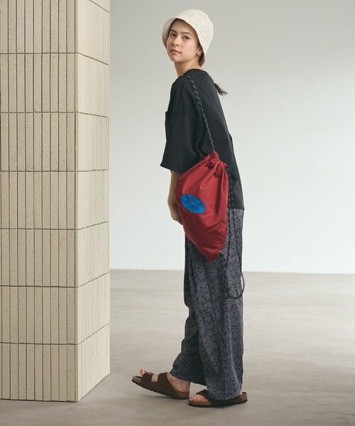 BEAUTY&YOUTH UNITED ARROWS（ビューティーアンドユースユナイテッドアローズ）の「ドルマンスリーブ ポケット Tシャツ 接触冷感（Tシャツ/カットソー・レディース・ピンク/ダークブラウン/ブラック/オフホワイト/ベージュ/ライトブルー・FREE）」の17枚目の写真