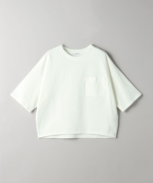 ドルマンスリーブ ポケット Tシャツ -接触冷感-（Tシャツ
