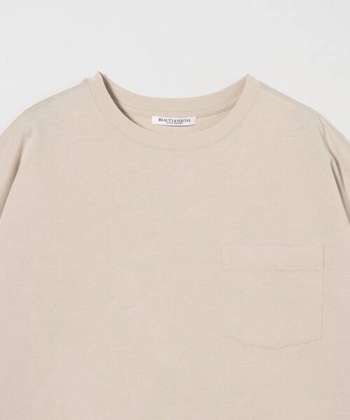 ドルマンスリーブ ポケット Tシャツ 接触冷感　ユナイテッドアローズ BEAUTY&YOUTH UNITED ARROWS｜ドルマンスリーブ ポケット T