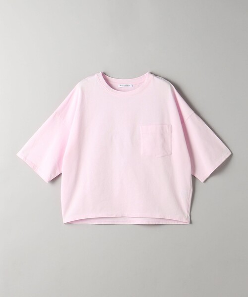 BEAUTY&YOUTH UNITED ARROWS(ビューティーアンドユースユナイテッドアローズ)の「ドルマンスリーブ ポケット Tシャツ 接触冷感(Tシャツ/カットソー・レディース・ピンク/ダークブラウン/ブラック/オフホワイト/ベージュ/ライトブルー・FREE)」の11枚目の写真