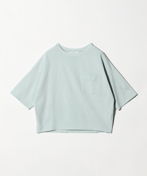 BEAUTY&YOUTH UNITED ARROWS(ビューティーアンドユースユナイテッドアローズ)の「ドルマンスリーブ ポケット Tシャツ 接触冷感(Tシャツ/カットソー・レディース・ピンク/ダークブラウン/ブラック/オフホワイト/ベージュ/ライトブルー・FREE)」の9枚目の写真