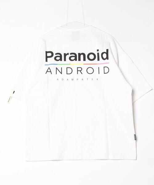ADAM PATEK(アダムパテック)の「【ADAMPATEK/アダムパテック】paranoid short sleeve T/パラノイドプリントTシャツ(Tシャツ/カットソー・メンズ・ブラック/パープル/ホワイト・2/1)」の20枚目の写真