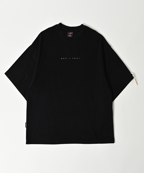 ADAM PATEK(アダムパテック)の「【ADAMPATEK/アダムパテック】paranoid short sleeve T/パラノイドプリントTシャツ(Tシャツ/カットソー・メンズ・ブラック/パープル/ホワイト・2/1)」の7枚目の写真