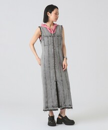 Ray BEAMS | デニム ジップ タイト ワンピース(ワンピース)