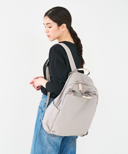 EARTH MADE（アースメイド）の「【WEB限定】【EARTH MADE】12ポケット インサイドプリント2WAYリュック（バックパック/リュック・レディース・ライトグレー/ライトベージュ/ブラック・フリー）」の11枚目の写真