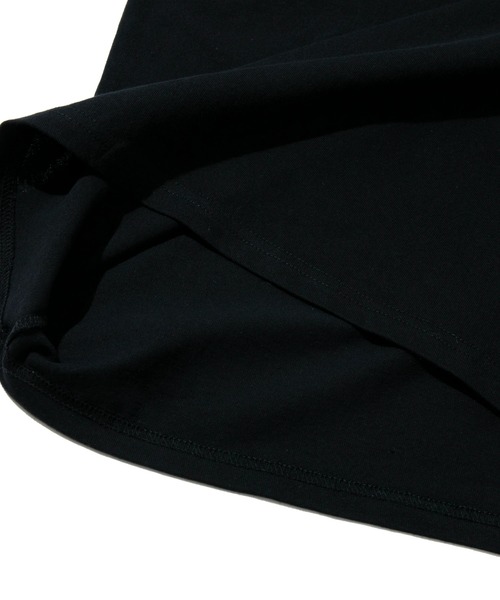 go slow caravan(ゴースローキャラバン)の「USA/C スクエアLOGO バックプリント ゆったり TEE(Tシャツ/カットソー・メンズ・ホワイト/アイボリー/ブラック/イエロー/ブルー/バイオレット・MEDIUM/LARGE/X-LARGE)」の11枚目の写真