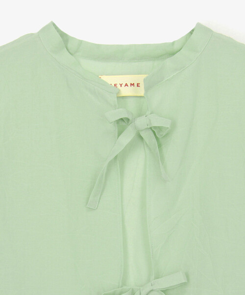 MEYAME コットンシルク　ジャケット Bshop｜MEYAME | コットンシルク シャツジャケット WOMEN
