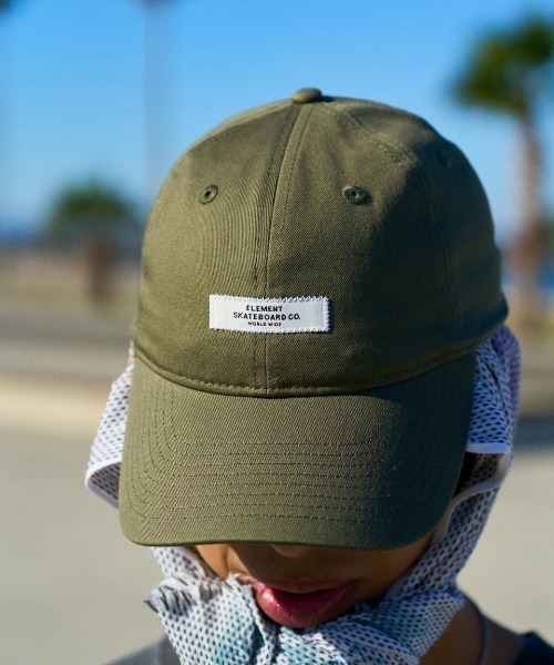 ELEMENT(エレメント)の「ELEMENT メンズ FLUKY CAP キャップ 【2025年春夏モデル】/エレメントロゴキャップ(キャップ・メンズ・ブラック/アーミー/ピンク系その他・FREE)」の2枚目の写真