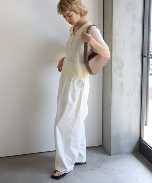 select MOCA（セレクトモカ）の「ワンハンドルスクエアバッグ（ショルダーバッグ・レディース・ブラック/カーキ/ブラウン・FREE）」の11枚目の写真