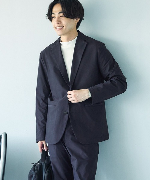 GLOBAL WORK（グローバルワーク）の「リッチクリーンジャケットインTシャツ/半袖/288507（Tシャツ/カットソー・メンズ・ホワイト/ライトグレー/ブラック・SMALL/LARGE/X-LARGE/MEDIUM）」の6枚目の写真