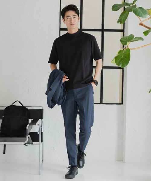 GLOBAL WORK（グローバルワーク）の「リッチクリーンジャケットインTシャツ/半袖/288507（Tシャツ/カットソー・メンズ・ホワイト/ライトグレー/ブラック・SMALL/LARGE/X-LARGE/MEDIUM）」の13枚目の写真