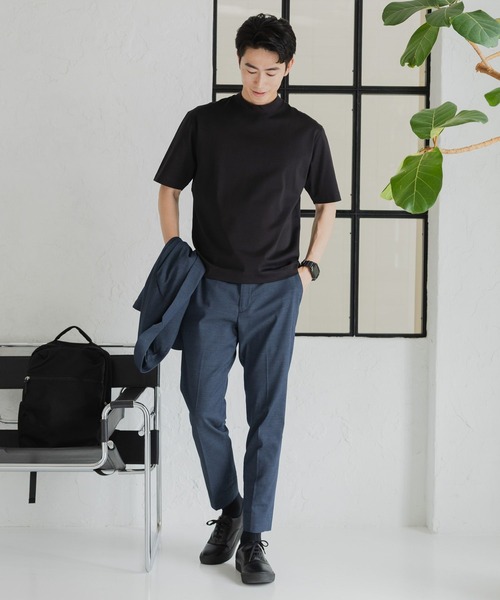 GLOBAL WORK（グローバルワーク）の「リッチクリーンジャケットインTシャツ/半袖/288507（Tシャツ/カットソー・メンズ・ホワイト/ライトグレー/ブラック・SMALL/LARGE/X-LARGE/MEDIUM）」の14枚目の写真