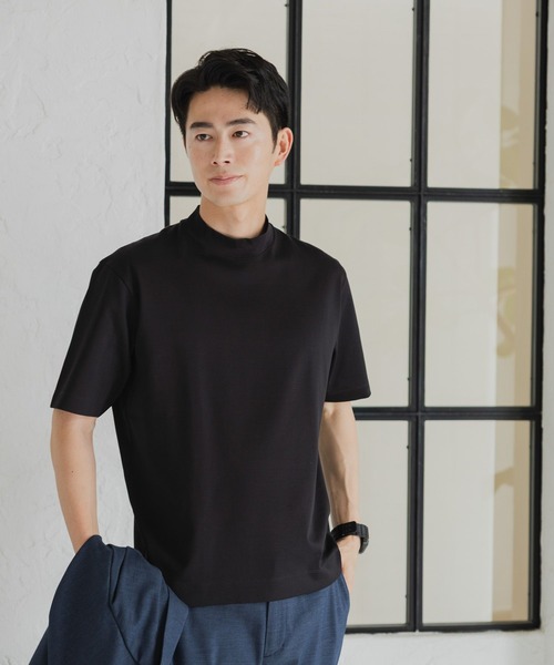 GLOBAL WORK（グローバルワーク）の「リッチクリーンジャケットインTシャツ/半袖/288507（Tシャツ/カットソー・メンズ・ホワイト/ライトグレー/ブラック・SMALL/LARGE/X-LARGE/MEDIUM）」の16枚目の写真