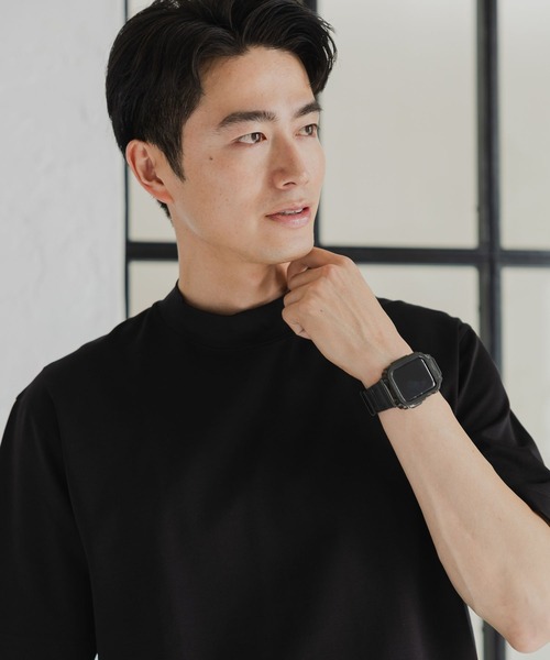 GLOBAL WORK（グローバルワーク）の「リッチクリーンジャケットインTシャツ/半袖/288507（Tシャツ/カットソー・メンズ・ホワイト/ライトグレー/ブラック・SMALL/LARGE/X-LARGE/MEDIUM）」の18枚目の写真